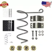 Heavy Duty Automatic Gate Closer with Adjustable Tension for Chain Link Fences