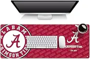 YouTheFan NCAA Alabama Crimson Tide Logo Series Desk Mouse Pad SMU