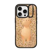 iPhone 16 Pro Impact Ring Stand Case MagSafe Compatible Daisies