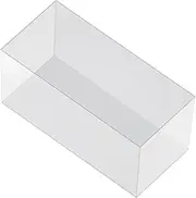 Fish Tank Clear Sturdy Smooth Edges Breeding Aquarium Aquatic Landscape Tank for Home Decoration, Critters Terrapin Turtles, 60cmx28cmx28.5cm