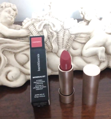 BAREMINERALS MINERALIST HYDRA SMOOTHING LIPSTICK - CONFIDENCE - BRAND NEW IN BOX
