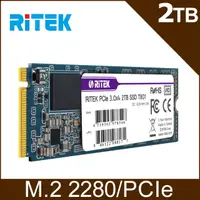 在飛比找PChome24h購物優惠-RITEK錸德 T801 2TB M2 2280/PCI-E