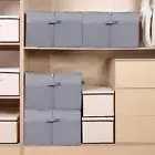 Foldable Shoe Organizer Dust-proof Cabinet Storage Box with Transparent Lid