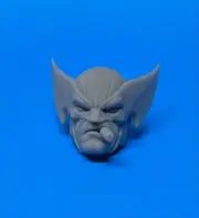 Marvel Legends ML 1:12 Scale Wolverine MV Cigar Custom Figure Head