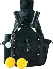 Pickleball Bag with Integrated Hook,18" x 10" Waterproof Pickleball Bags for Wom