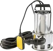 EZONEDEAL Submersible Water Pump, 1100W 1.5HP Dirty Water Pump Bore Tank Well Stainless Steel Casing Automatic On/Off Float Switching, Electric Transfer Water Pump for Pool Tub Garden Pond Drainin