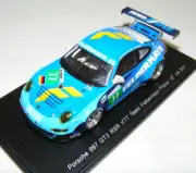 1/43 Spark Porsche 911 GT3 RSR "997" Car #77 2011 24 Hours of LeMans S3418 TN123