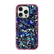 iPhone 16 Pro Impact Case MagSafe Compatible Deep Blue Crystal