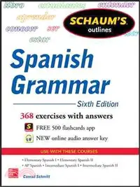 在飛比找三民網路書店優惠-Schaum's Outlines Spanish Gram