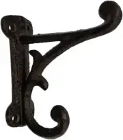Comfy Hour Antique and Vintage Collection Cast Iron Single Coat Hook Key Hook