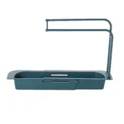 Telescopic Sink Kitchen Drainer Rack Storage Basket Bag Faucet Holder Adjustable Bathroom Holder Sink Kitchen Accessories