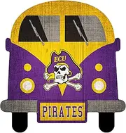 NCAA East Carolina Pirates Unisex East Carolina Team Bus Sign, Team Color, 12 inch