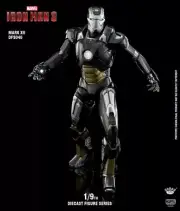 King Arts 1/9 DFS046 Iron Man MK12 Diecast Alloy Collectible Action Figure
