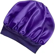 Satin Hair Towel | Luxurious Anti Frizz Satin Towel - Satin Hair Towel for Women, Quick Dry Hair Turban Wrap, Protective Anti Frizz Satin Towel for Most Hair Types
