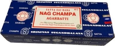Satya Sia Baba Nag Champa Handmade Incense Sticks 250 Gram Box Free Shipping