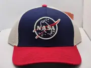 American NeedleNasa Back Range Ivory/Navy/Red Trucker - American Needle