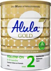 ALULA GOLD STAGE 2 FOLLOW-ON FORMULA 6-12MTHS, 900G