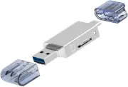 Cablecc USB-C Type C/USB 2.0 to NM Nano Memory Card & TF Micro SD Card Reader...