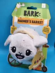 Bark Fuzzy Sheep "Farmer’s Barket" Dog Toy, Small Size Dog 0-20 lbs, NWT