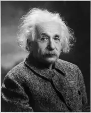 Albert Einstein Photograph - Vintage Photo from 1947