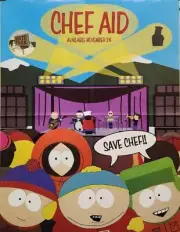 Chef Aid 1998 South Park promotional poster Excellent New Old Stock Primus