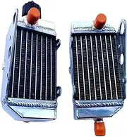 Compatible For 2012-2023 KTM 50 SX 50 SXS 50 SX MINI Aluminum Radiator Cooler Cooling Coolant 2012 2013 2014 2015 2016 2017 2018 2019 2020