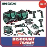 Metabo 18V 5.5Ah LiHD Lithium-Ion Mega Mixed Brushless 10Pc Combo MX10LB3HD5.5CM