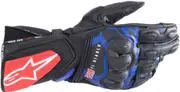 Alpinestars FQ20 SP-8 V3 Monster Motorcycle Gloves, black-red-blue, Size 3XL for Men Black Red Blue