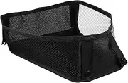 Beatifufu Baby Stroller Bottom Bag Stroller Organizer Bag Compact Storage Pouch for Diaper Bottles Toys Oxford Cloth Material