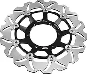Black Aluminum Motorcycle Front Brake Disc Rotor 1Pcs Compatible with CBR 250RR 2010 2011 2012 CBR250RR