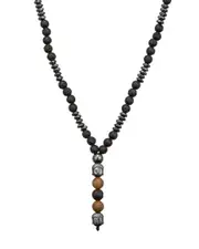 Eye Candy LA The Bold Collection Agate Buddha Necklace