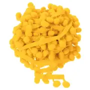 10 Yards Pom Pom Ball Fringe Trim Ribbon Sewing Trim DIY Crafts 12mm Dark Yellow