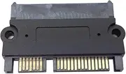 3.5" 2.5inch SATA 22Pin 7+15 Male to SATA 22P 7+15 Female Extension Convertor Adapter with Screw Holes