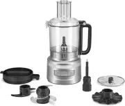 KitchenAid - 7 Cup Food Processor - Contour Silver