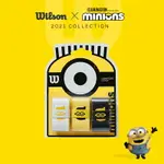 WILSON威爾勝小黃人聯名款吸汗帶網球拍MINIONS手膠粘性防滑膠