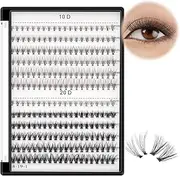10D /20D Mixed, 0.07mm /0.10 mm Mixed, 8-12mm,10-14mm,12-16mm,14-18mm,16-20mm and Under Eyelashes Mixed C Curl Natural False Eyelash Extension Soft Lashes Individual Eyelashes (8-12mm Mixed)
