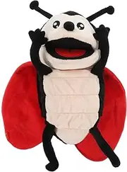 Storytelling Ladybug Hand Puppet Interactive Plush for Home Kindergarten Learning Safe Birthday Present