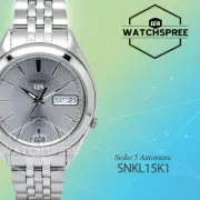 Seiko 5 Men's Automatic Stainless Steel Band Watch SNKL15K1