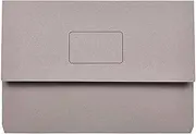 Marbig Slimpick Foolscap Document Wallet Grey