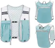 Hydration Vest for Running Women | Running Water Vest Hydration Pack,Elastic Lightweight Bladder Phone Bag Chest Pack Gear for Marathons Race Cycling Camping