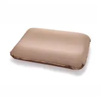 在飛比找ETMall東森購物網優惠-加戶外3D卡其色自充氣枕頭野外露營便攜奶酪枕頭重舒適靠