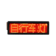 DIY Bicycle Taillight Programmable LED Electronic Multilingual Advertising Display Bicycle TailLight USB Rechargeable