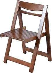 Collapsible Chair 16" Seat Height Backrest Chair Fully Assembled Chair Folding Wooden Outdoor Chair Beach Chair for Yard Garden Patio for Home Hotel Restaurant