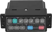 Baxnore Excavator AC Control Panel, PC Excavator Air Conditioner Controller Panel, Wear Resist Air Conditioner Control Panel for Excavators