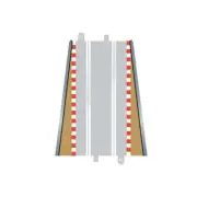 Scalextric Sport Track Lead In & Out Borders + Barriers x2 C8233