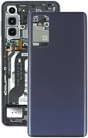 Replacement Battery Back Cover Compatible with Samsung Galaxy S20 FE 5G SM-G781B,Housing Door Repair Part Compatible with Samsung Galaxy S20 FE 5G SM-G781B (Black)