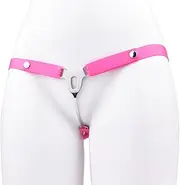 Sex Toys Inverted Chastity Cage Flat Chastity Lock With Urethral Catheter SM Metal Beginner Device Penis Ring Prevent Erection Couple Lock Bondage Couple Lock