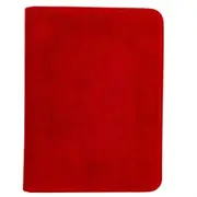 Ultra Pro Binder - Vivid 9 Pocket Zippered Pro Binder Deluxe Red