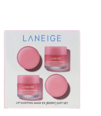 Laneige Lip Sleeping Mask EX, Berry, 4 x 0.68 oz 2 Pack