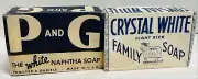 *NOS*2*Vintage*Bars*P&G & Crystal White*Soap* 21077Q S151